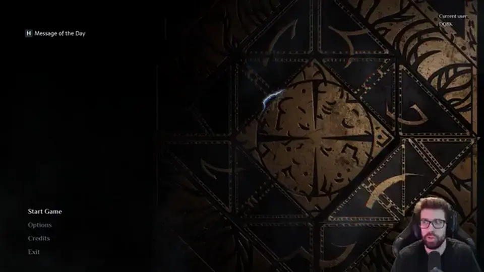 Aidan in the first Labyrinth during Find Sunny